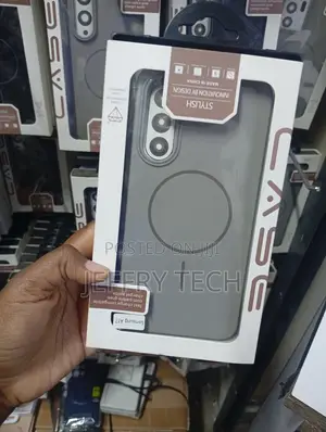 Stylish Grey Matte Magnetic Slim Case for the Samsung Galaxy