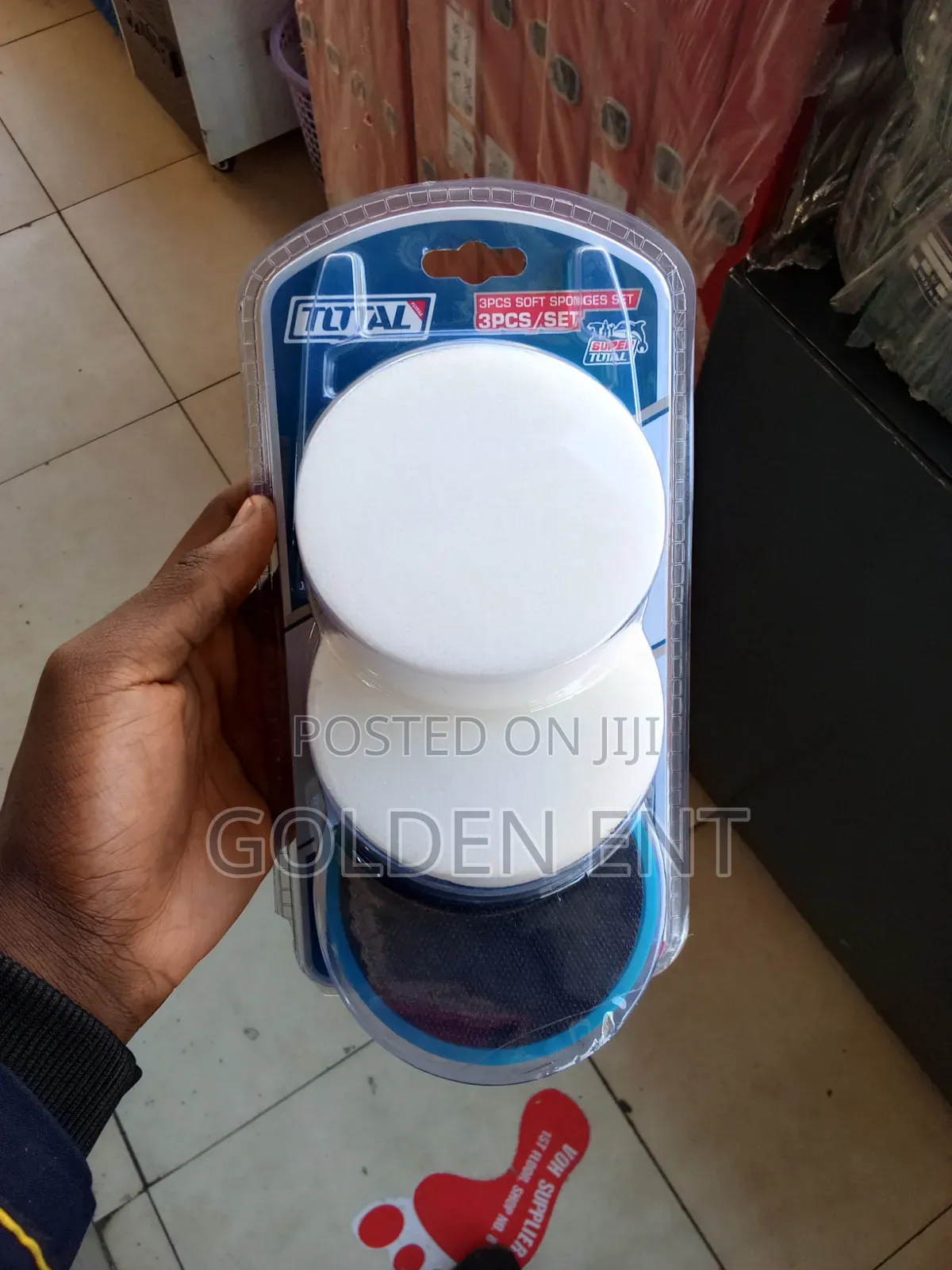 Total 3 PCs Sponge Set /Total Sponge Set