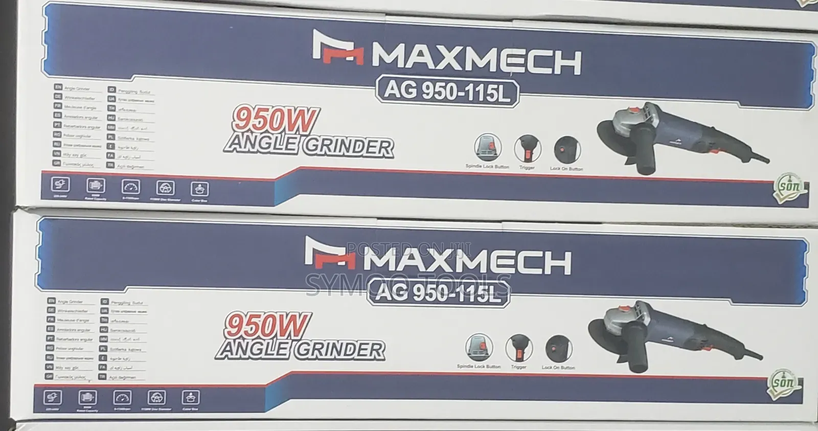 Maxmech 950W Angle Grinder