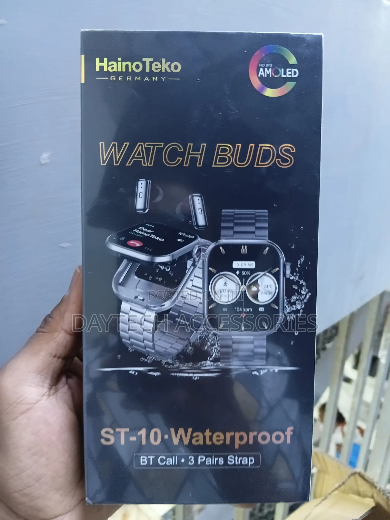 Haino Teko ST-10 Smartwatch + Earbuds