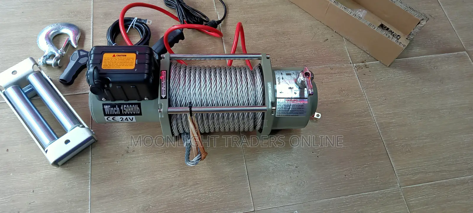 Electric Winch 15,000 LBS (24V)