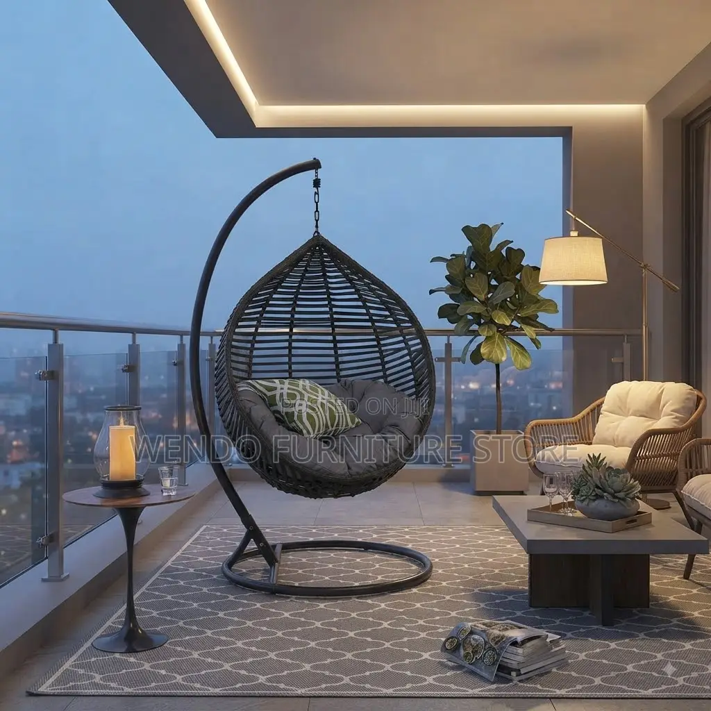Home Chairs; Balcony Hanging Hammock Rattan Chairs