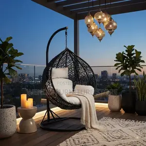 Home Chairs; Balcony Hanging Hammock Rattan Chairs
