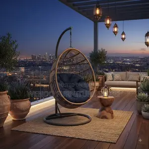 Home Chairs; Balcony Hanging Hammock Rattan Chairs