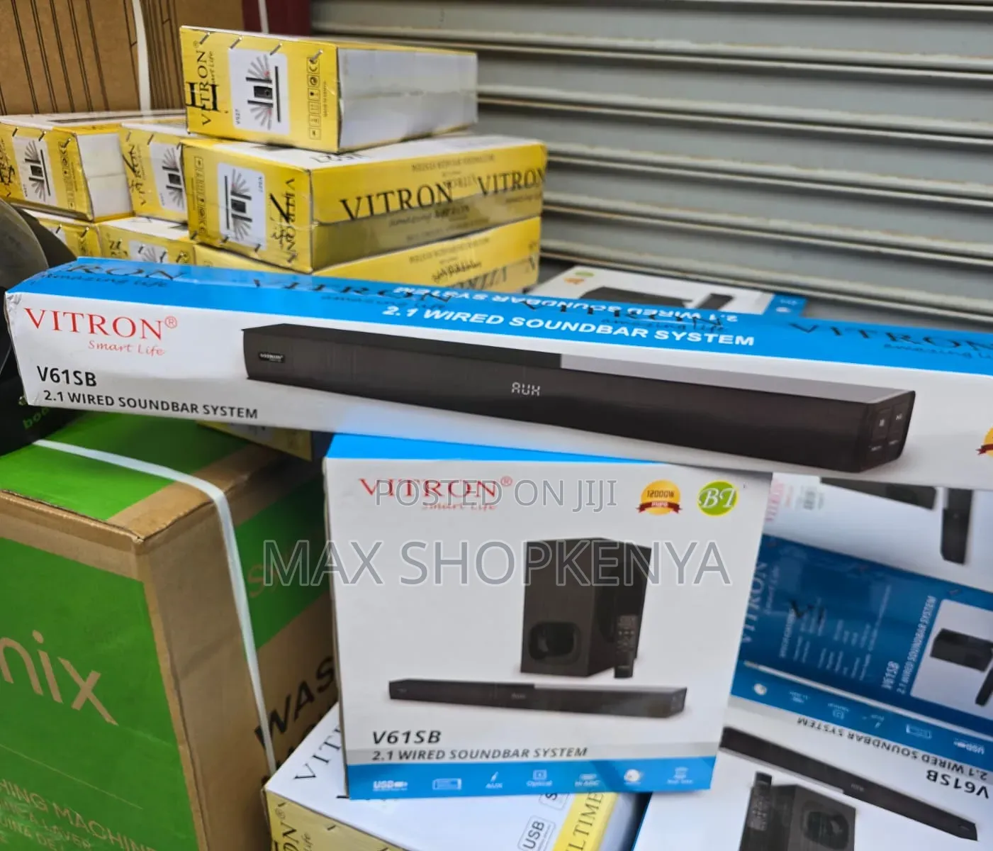 Vitron V61SB Bluetooth Soundbar System With Subwoofer