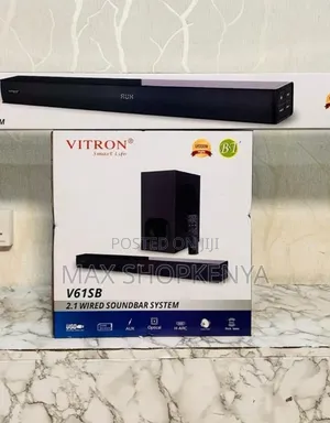 Vitron V61SB Bluetooth Soundbar System With Subwoofer