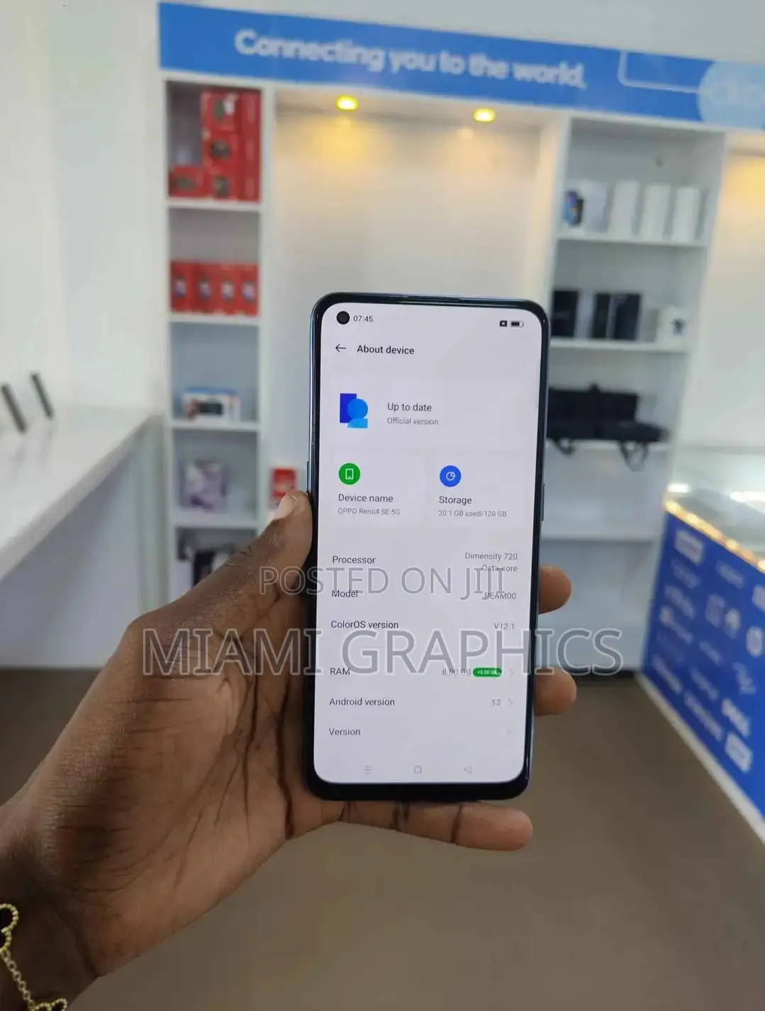 Oppo Reno 128 GB Blue