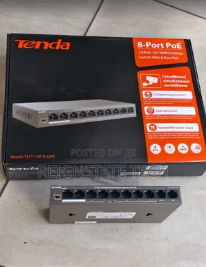 Tenda 10Ports 8Ports POE Switch