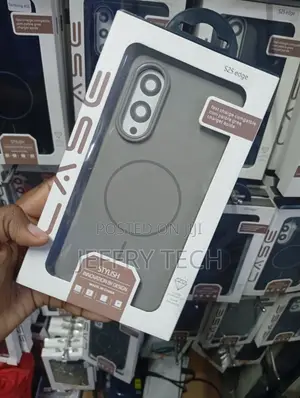 Grey MagSafe Matte Phone Case Designed for the Samsung Galaxy S25 Edge