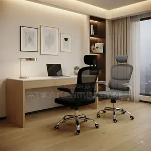 Office Chairs; Adjustable Office Orthopedic Recliner Fabric Chairs