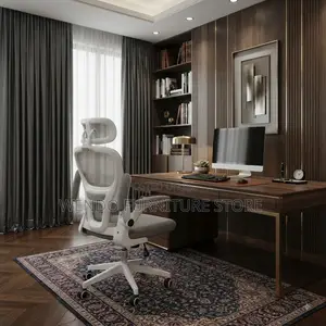 Office Chairs; Adjustable Office Orthopedic Recliner Fabric Chairs