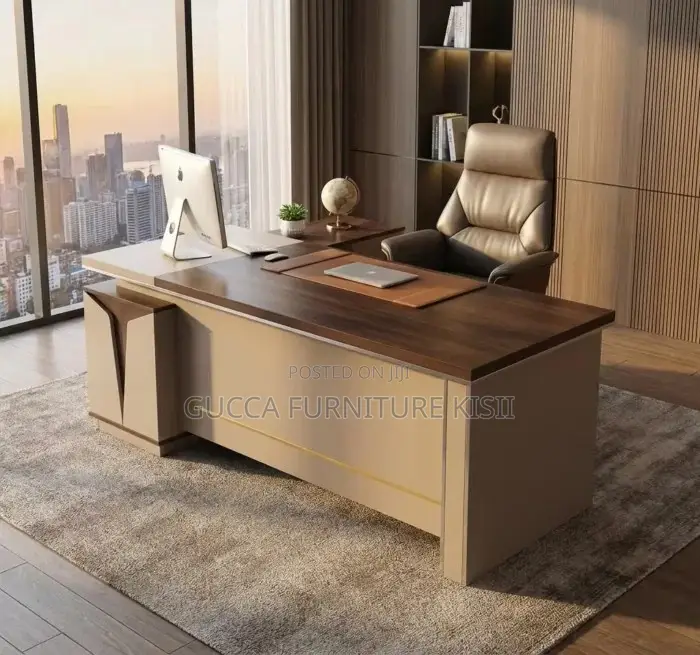 Office Desk; 1.8M Executive L-Shaped Office Desk