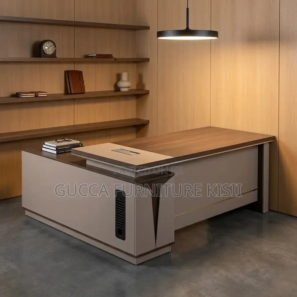 Office Desk; 1.8M Executive L-Shaped Office Desk