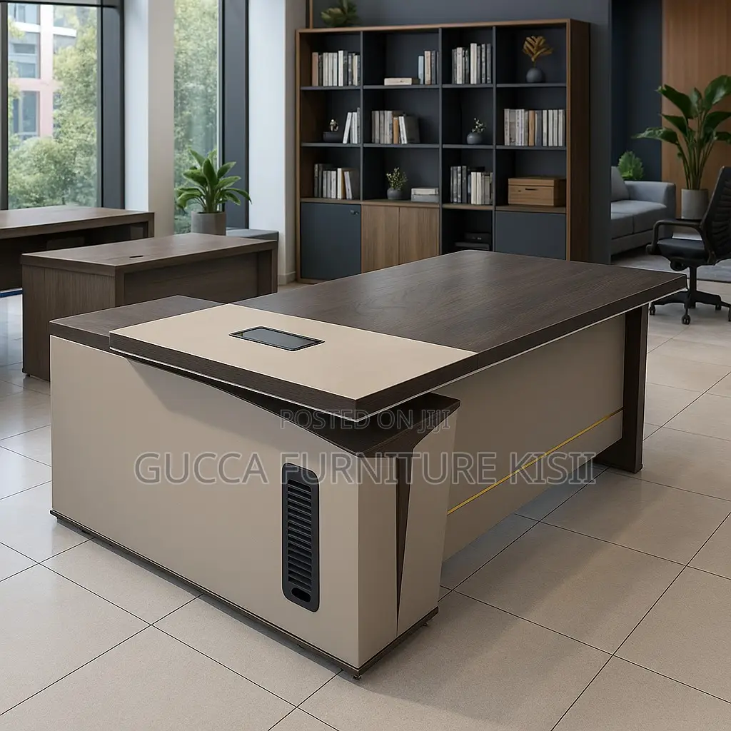 Office Desk; 1.8M Executive L-Shaped Office Desk