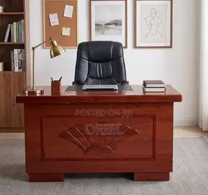 Office Mahogany Desk : 120CM Office Table