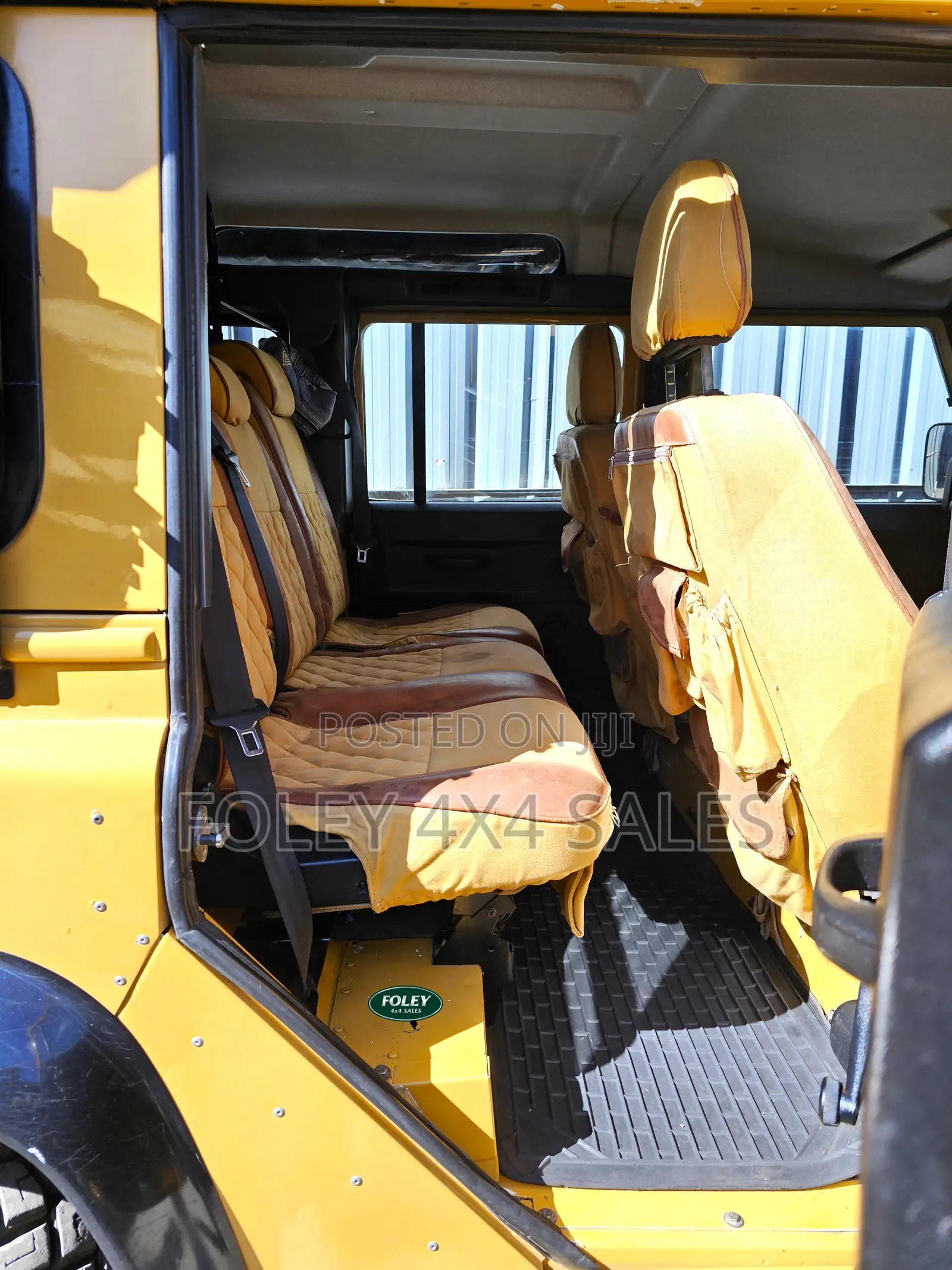 Land Rover Defender 2014 Yellow