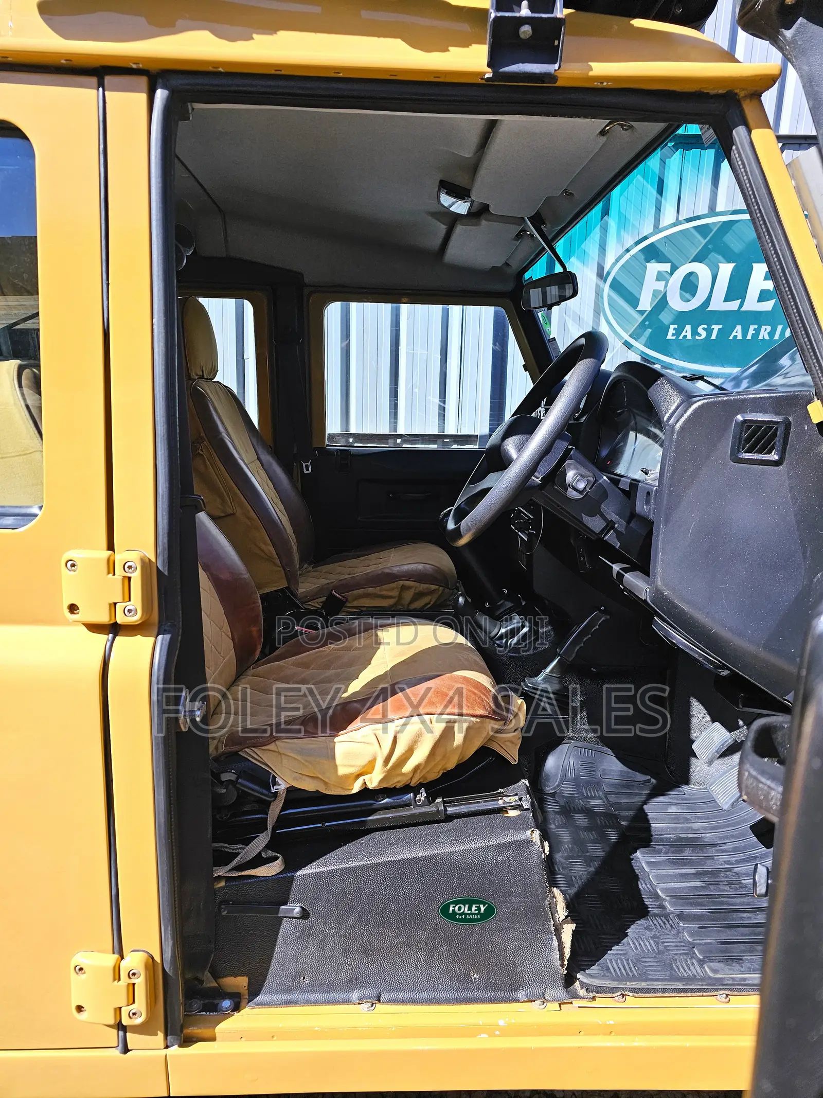 Land Rover Defender 2014 Yellow