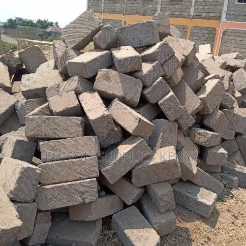 Machine-Cut Building Stones (Grey Blue)