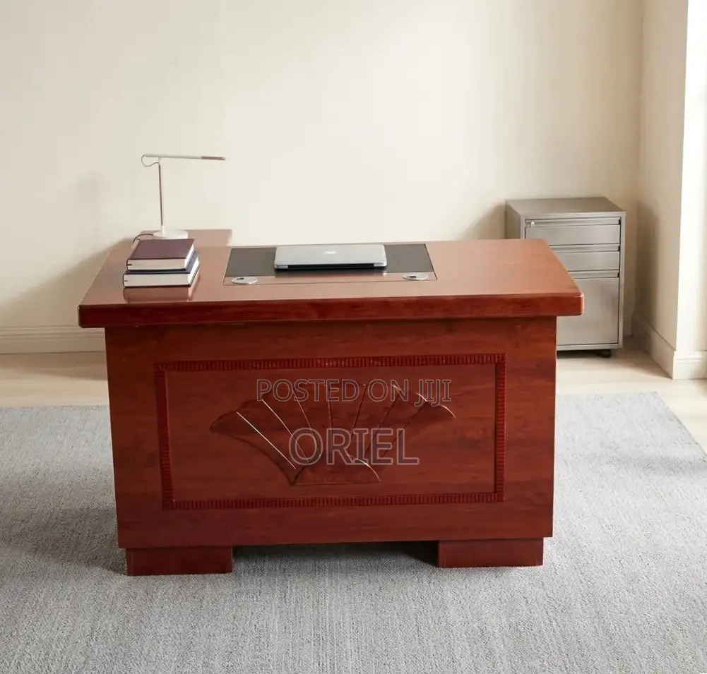 Office Mahogany Desk : 120CM Office Table