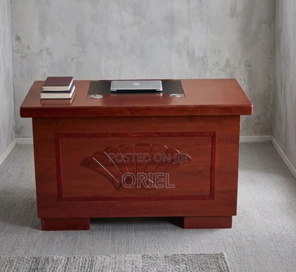 Office Mahogany Desk : 120CM Office Table