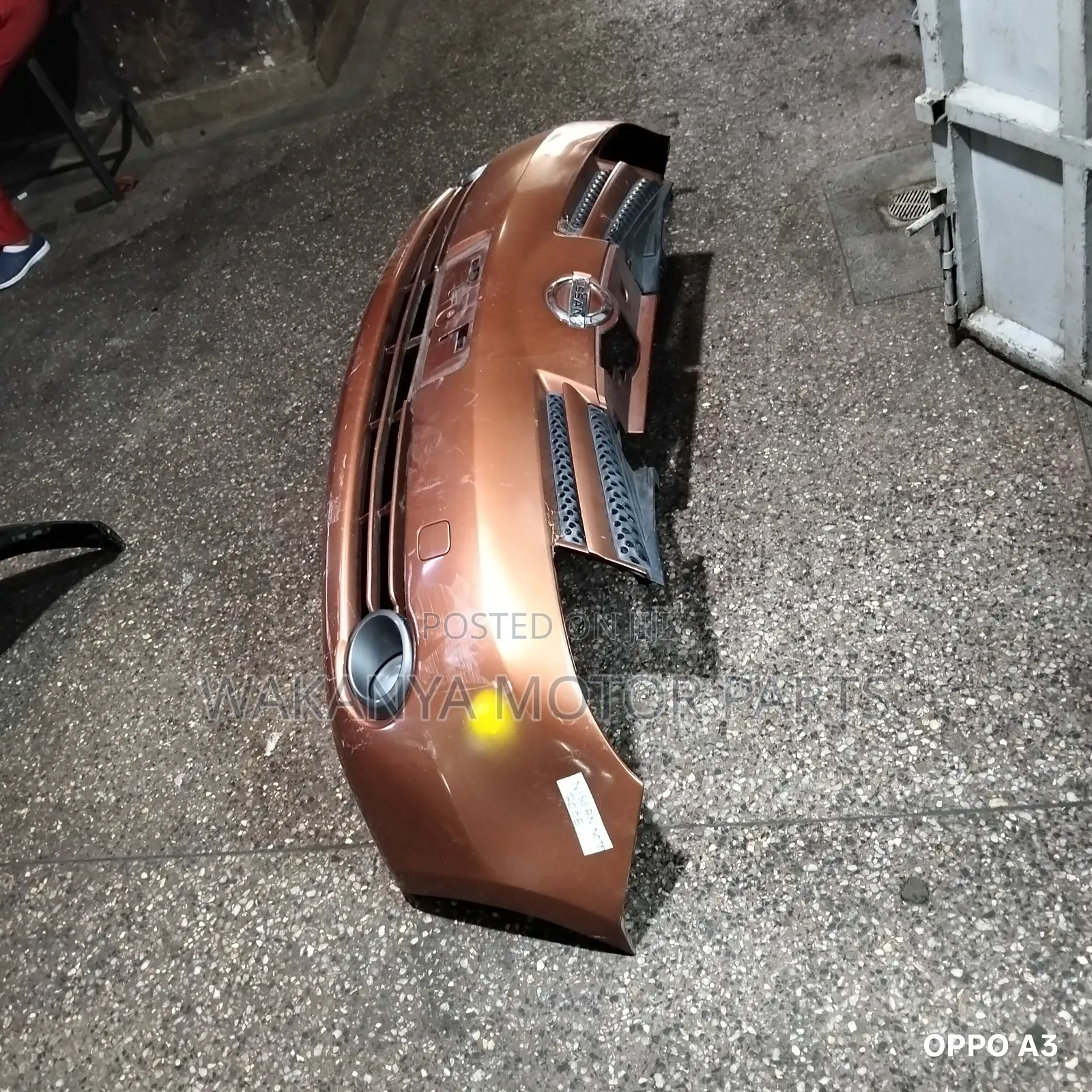Nissan Note Model 2005 Front Bumper Complete With Grille, Ex Japan