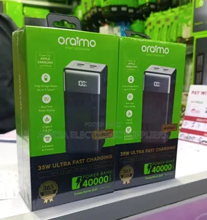 Oraimo PowerNova Q41 40000mAh ,35W Ultra Fast Charging Power Bank