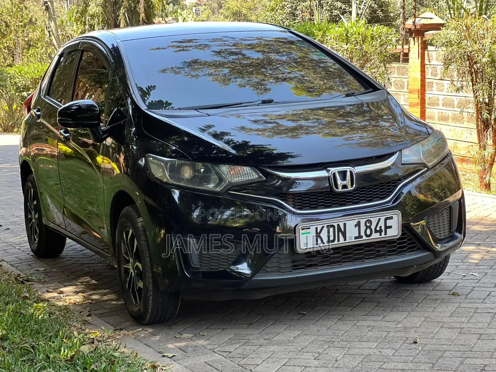 Honda Fit 2016 Black