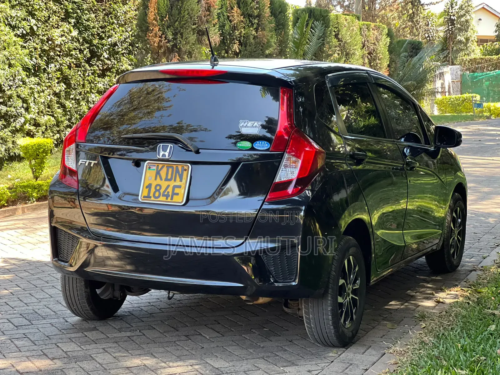 Honda Fit 2016 Black