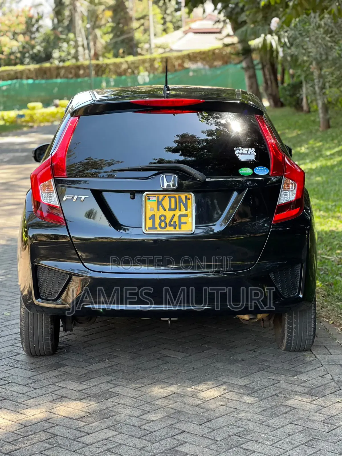Honda Fit 2016 Black