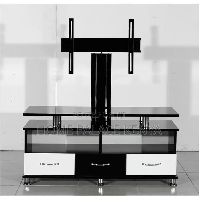 TV Stand; Space Saving Entertainment Center With TV Mount