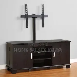 TV Stand; Space Saving Entertainment Center With TV Mount
