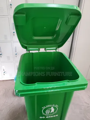 Heavy Duty 240L Dust Bin With Wheelie Pedal