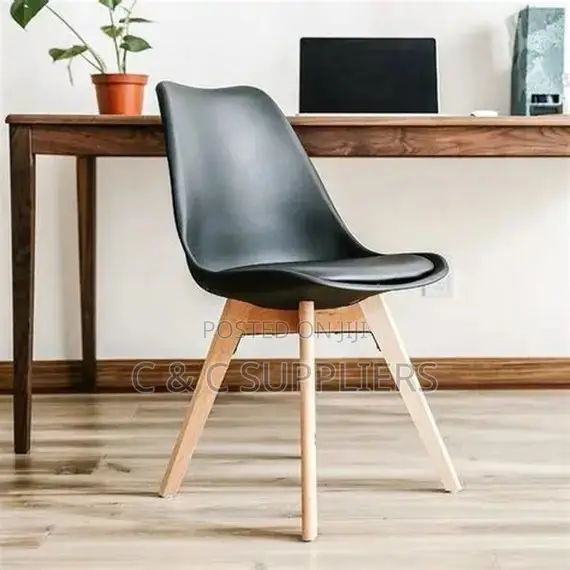 Armless Heavy Duty Eames Plastic Chair.