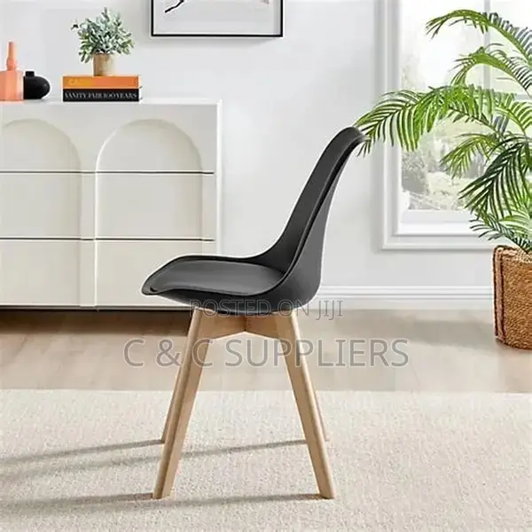 Armless Heavy Duty Eames Plastic Chair.