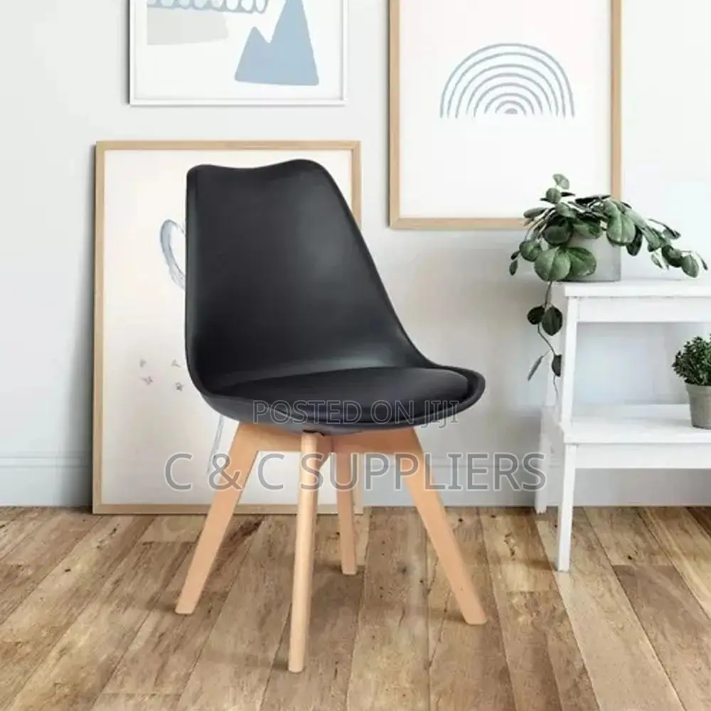 Armless Heavy Duty Eames Plastic Chair.