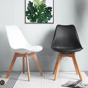 Armless Heavy Duty Eames Plastic Chair.