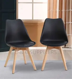 Armless Heavy Duty Eames Plastic Chair.