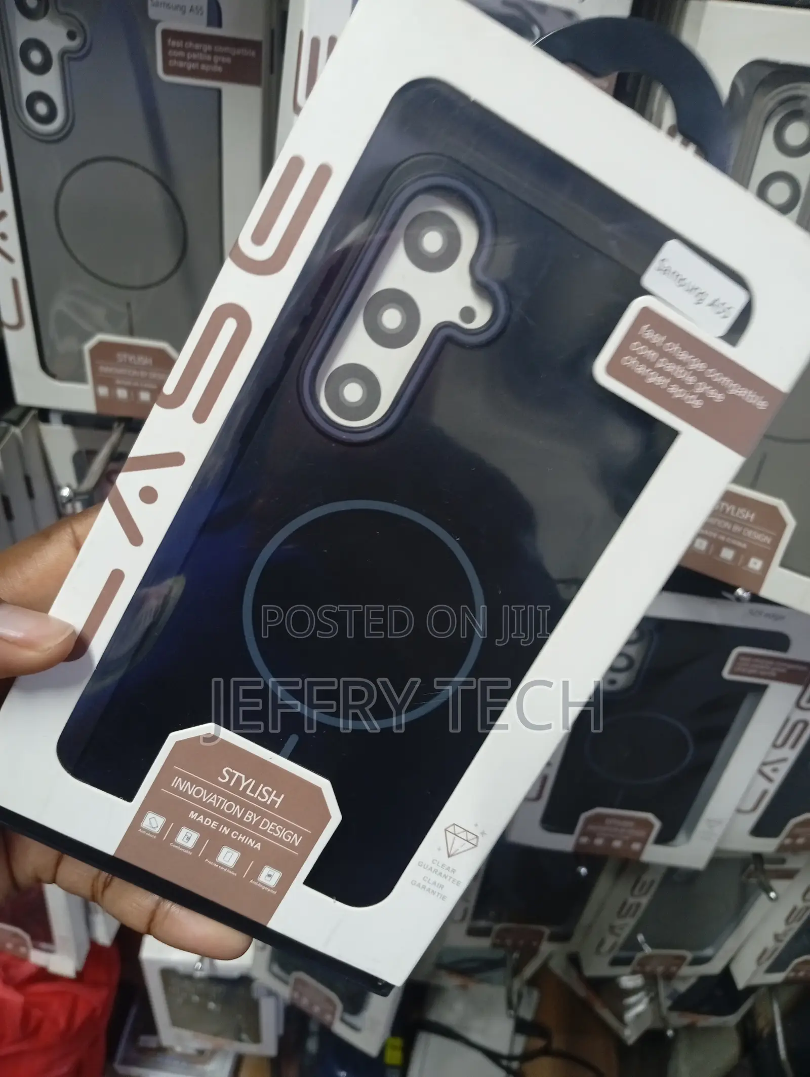 Translucent Matte MagSafe-style Phone Case for the Samsung Galaxy A55