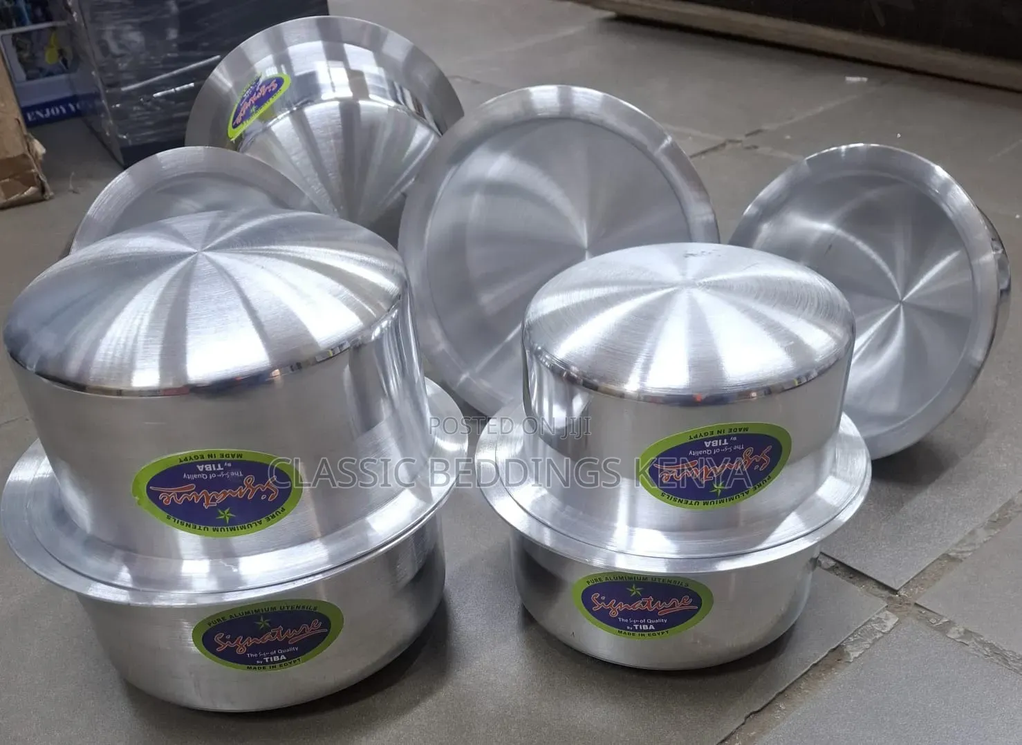 Signature Aluminium Sufuria Now Available 4pcs at 1850