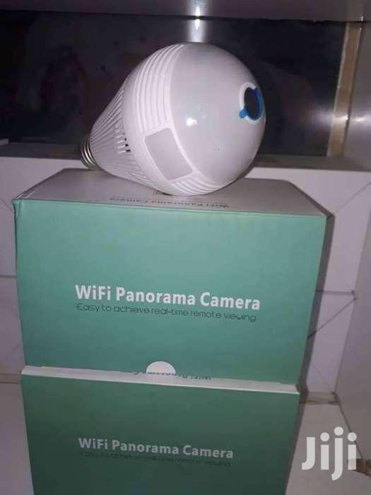 Nanny Wireless Panoramic Spy Bulb Camera Cctv - main view