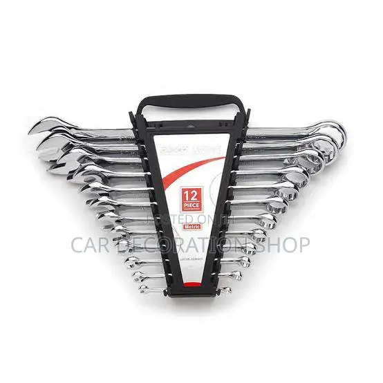 12pc Combined Spanner 6_8_10_12-14-17-19-22-24-27-30-32mm Metric Sizes