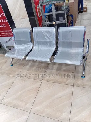 3 Link Non Padded Waiting Bench