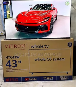 HTC43W - Vitron 43" Smart Whale OS TV With Built-in Decoder