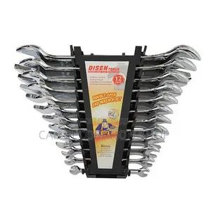 12pc Combined Spanner 6_8_10_12-14-17-19-22-24-27-30-32mm Metric Sizes