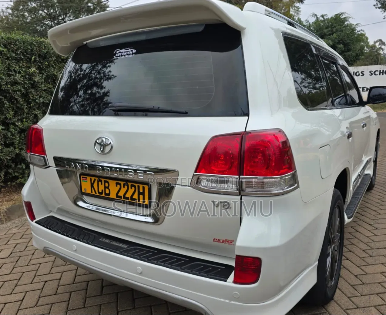 Toyota Land Cruiser 2008 Off white