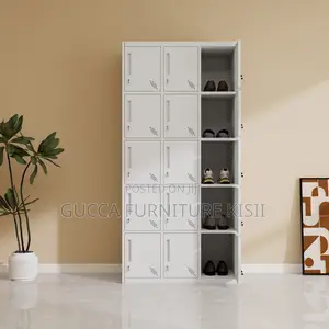 Office Cabinet; 15-Locker Gym Storage Cabinet