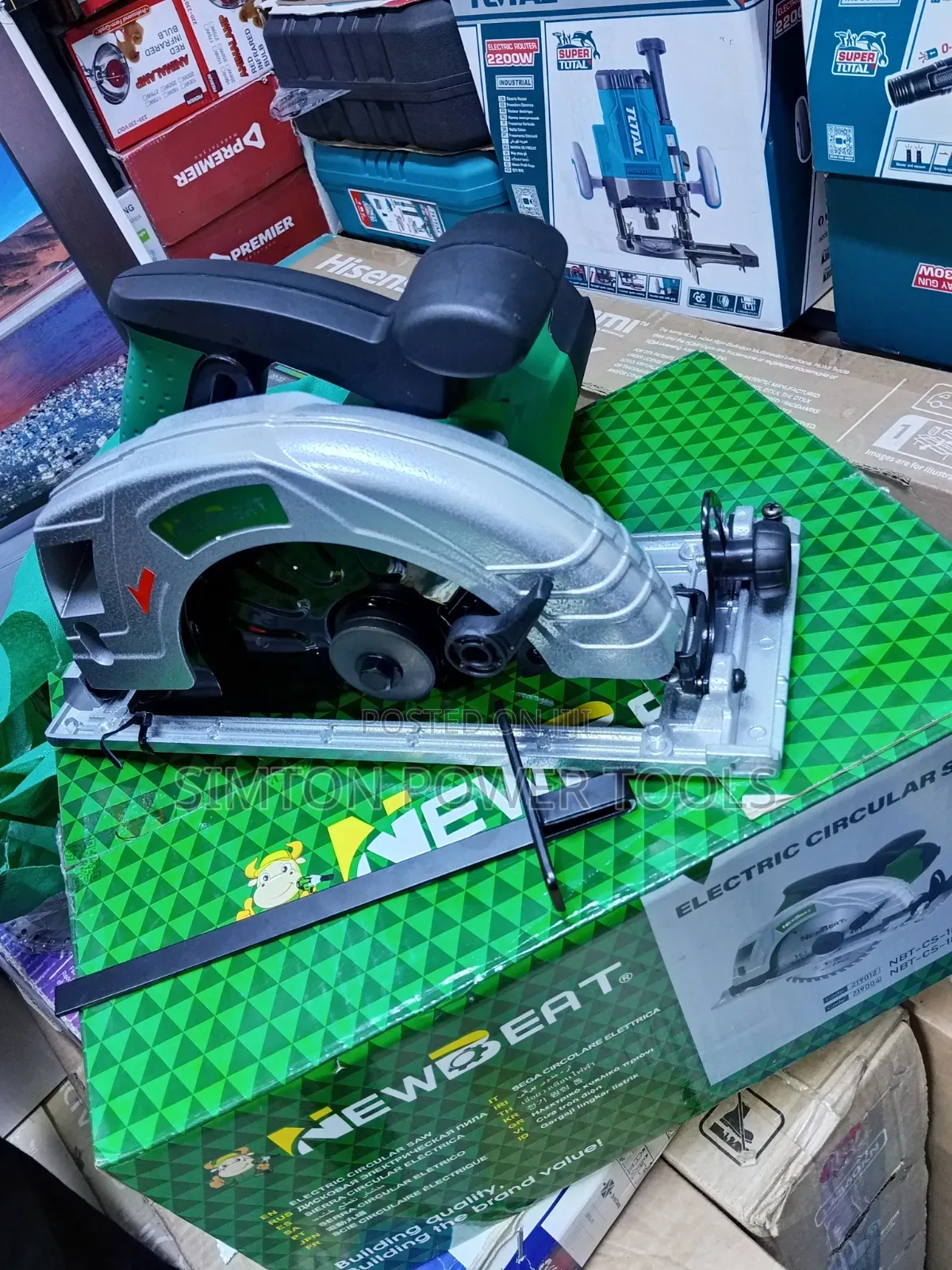 New Beat Circular Saw 1450w 7 Inch for Perfect Cuts on MDF Boards,