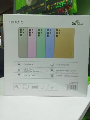 Modio M92 5G 11′′ Android Tablet – 16GB RAM, 1TB Storage Dual SIM