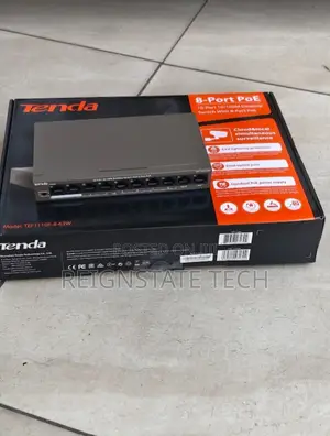 Tenda TEF1110P-4-63W 8 PoE Port Network Switch