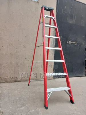 Single Fibreglass Step Ladder